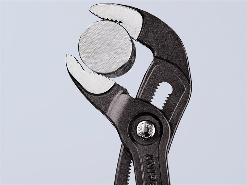 Knipex Cobra Water Pump Pliers PVC Grip 300mm Press Button Action KPX8701300