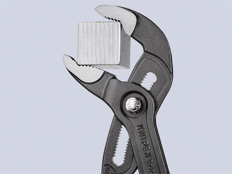 Knipex Cobra Water Pump Pliers PVC Grip 300mm Press Button Action KPX8701300