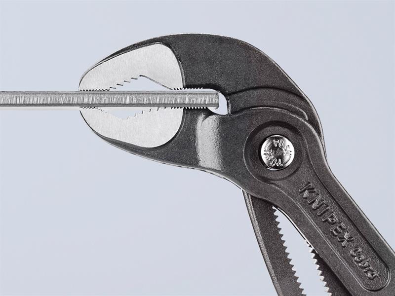 Knipex Cobra Water Pump Pliers PVC Grip 300mm Press Button Action KPX8701300