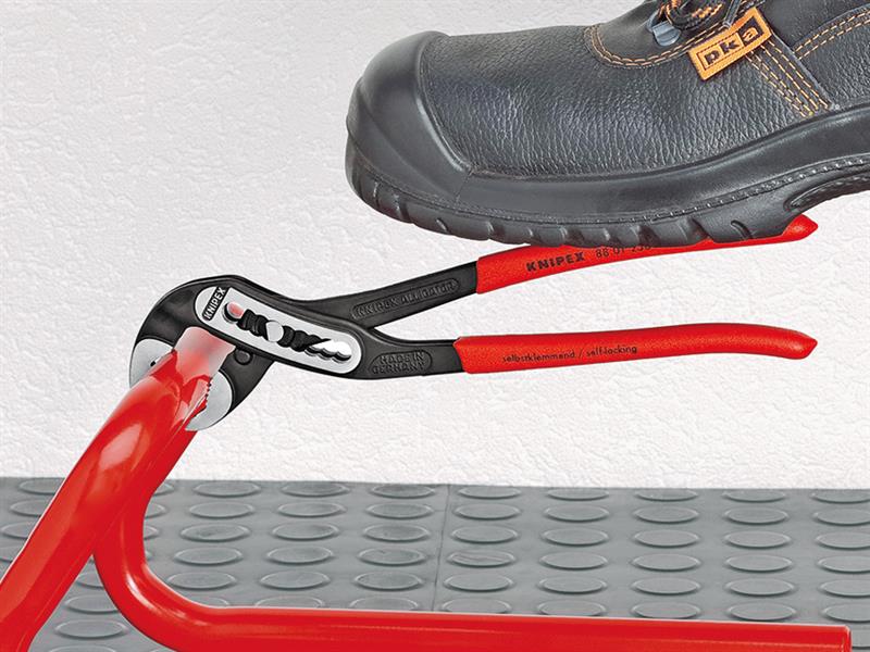 Knipex Alligator Water Pump Pliers PVC Grip 250mm Box Joint Design KPX8801250L