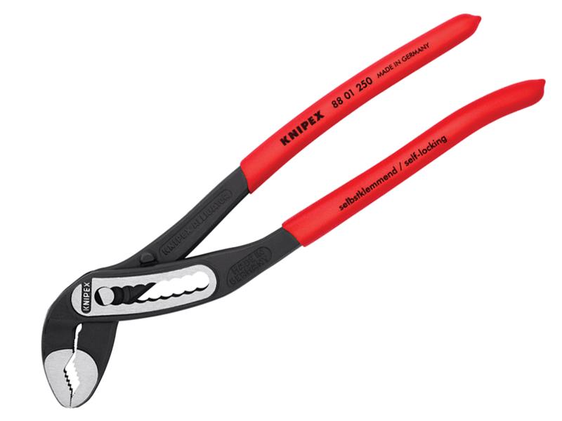 Knipex Alligator Water Pump Pliers PVC Grip 250mm Dipped PVC Handles KPX8801250