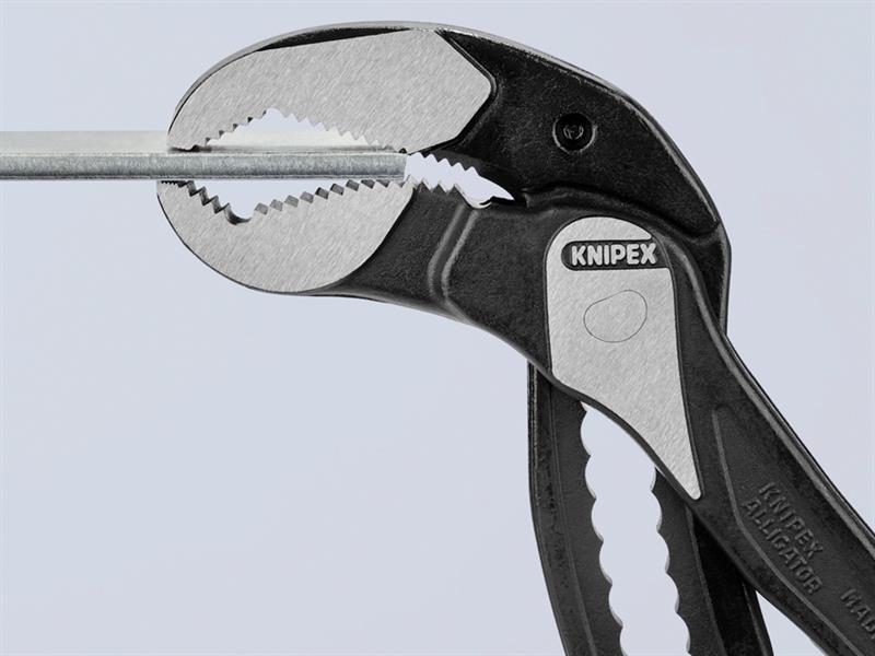 Knipex Alligator Water Pump Pliers PVC Grip 400mm Box Joint Design KPX8801400