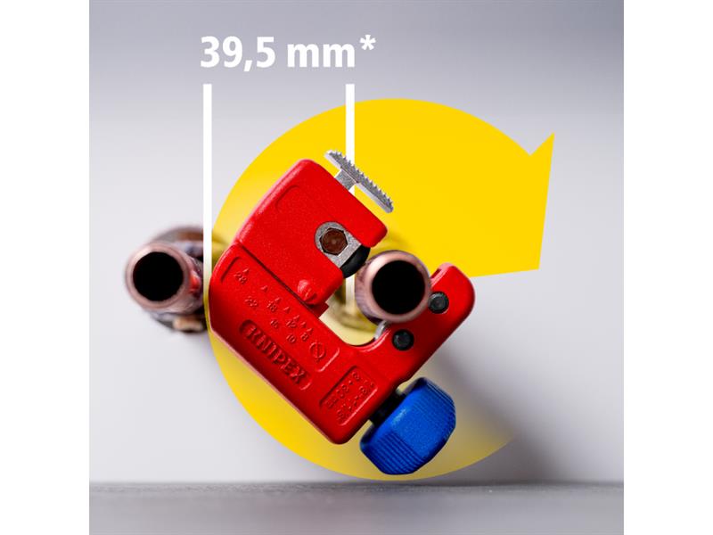 Knipex TubiX S Pipe Cutter 3-30mm For Tight Spaces Range 3 – 30mm KPX903101