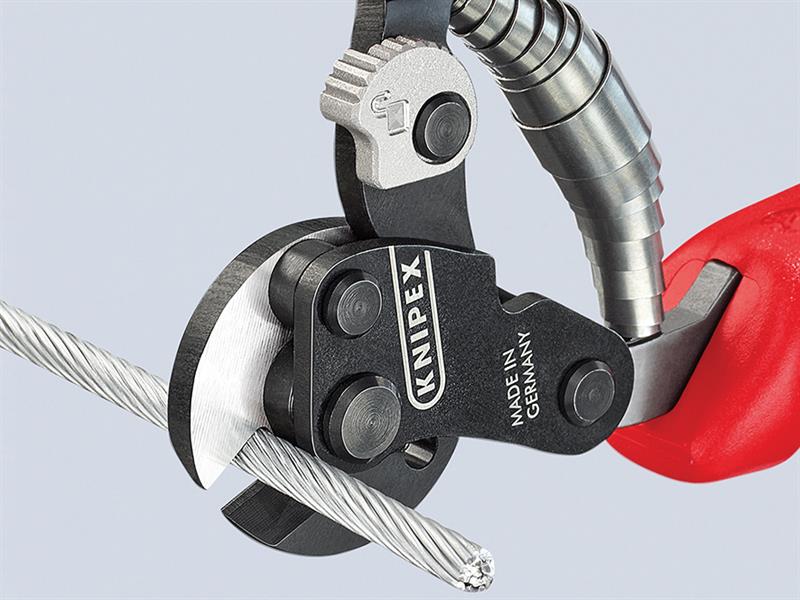 Knipex Wire Rope Cutters Multi Component Grip 160mm KPX9562160