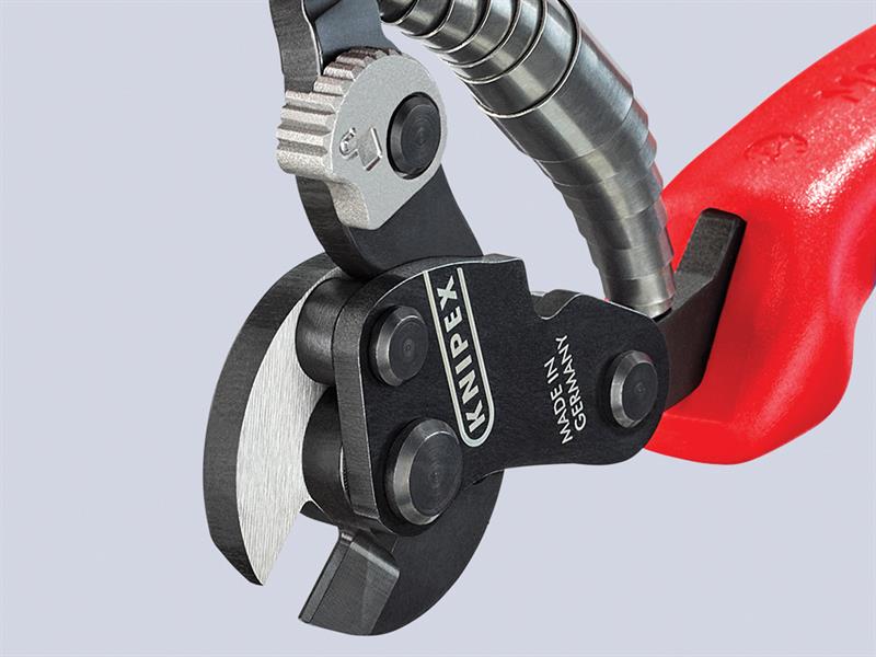 Knipex Wire Rope Cutters Multi Component Grip 160mm KPX9562160