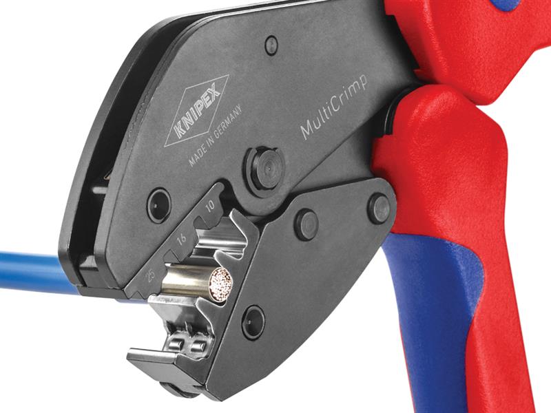 Knipex Multicrimp Pliers Set 5 Quick Change Cartridges KPX973302