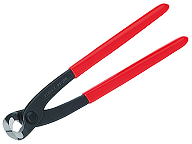 Knipex Concreter's Nipper Pliers PVC Grip 220mm 8.3/4in Twist And Cut 9901220