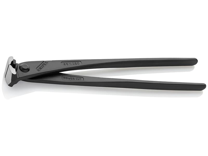 Knipex High Leverage Concreter's Nippers 250mm 10in Black Atramentized KPX9910250