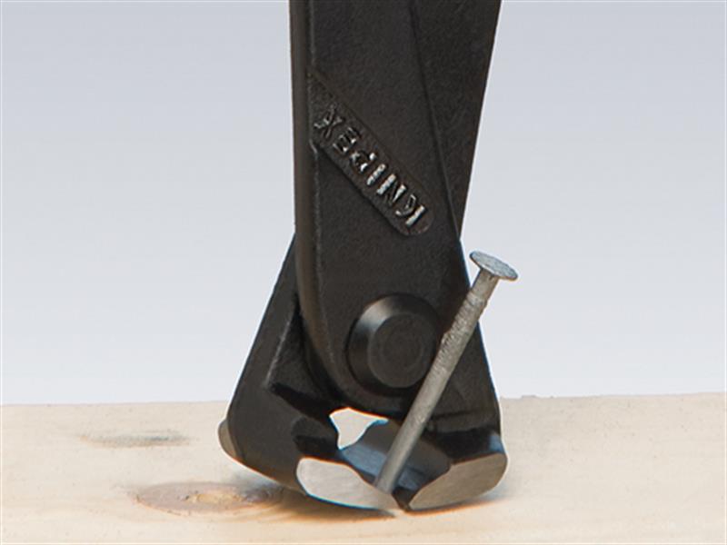 Knipex High Leverage Concreter's Nippers 250mm 10in Black Atramentized KPX9910250