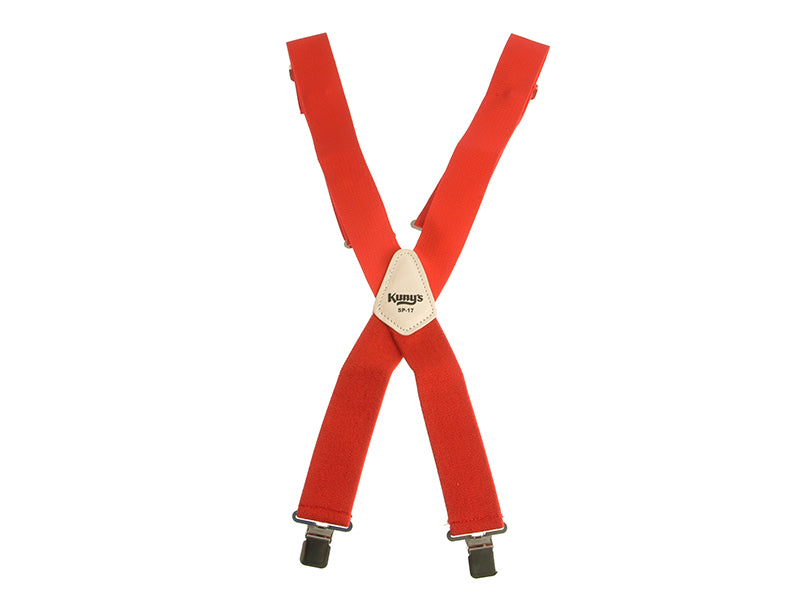 Kuny's SP-17R Red Braces 2in Wide KUNSP17R