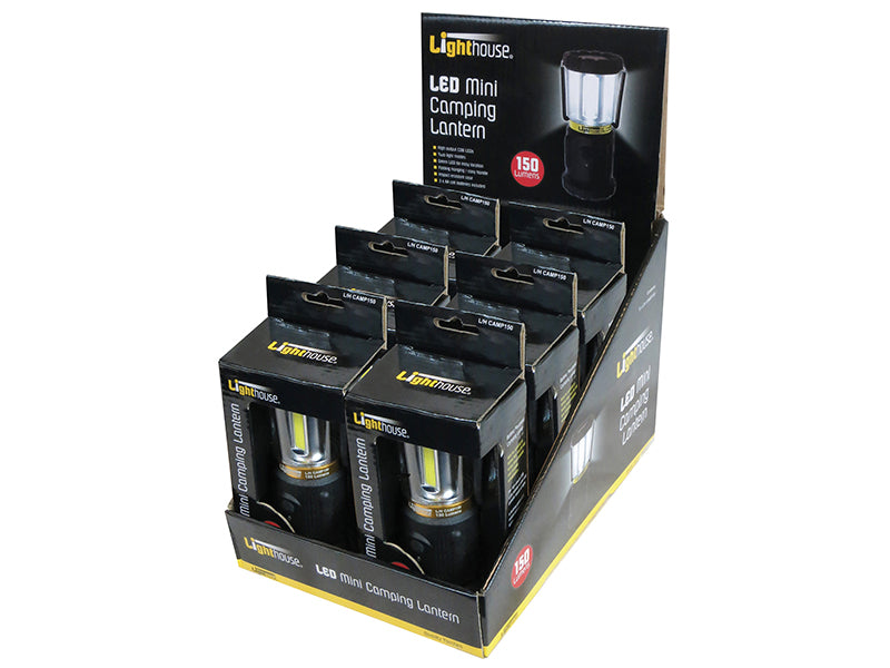 Lighthouse LED Mini Camping Lantern 150 Lumens L/HCAMP150