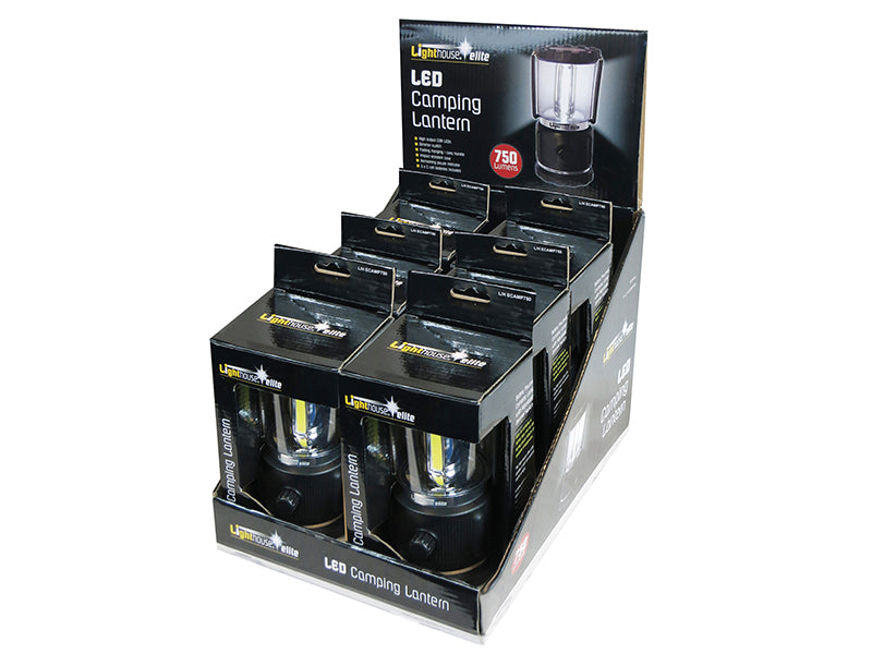 Lighthouse LED Elite Camping Lantern 750 Lumen L/HECAMP750