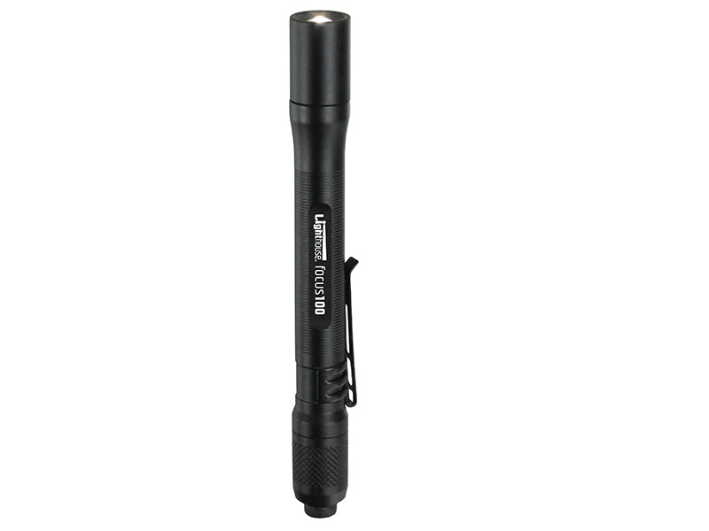 Lighthouse Elite Focus100 LED Pen Torch 100/30 lumens - 2 x AAA L/HEFOC100