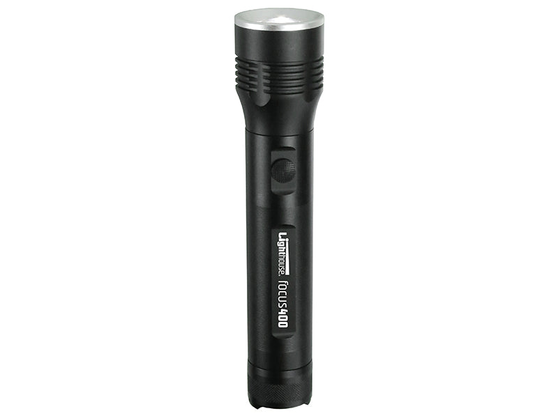 Lighthouse Elite Focus400 LED Torch 400 lumens - 2 x D Cell L/HEFOC400