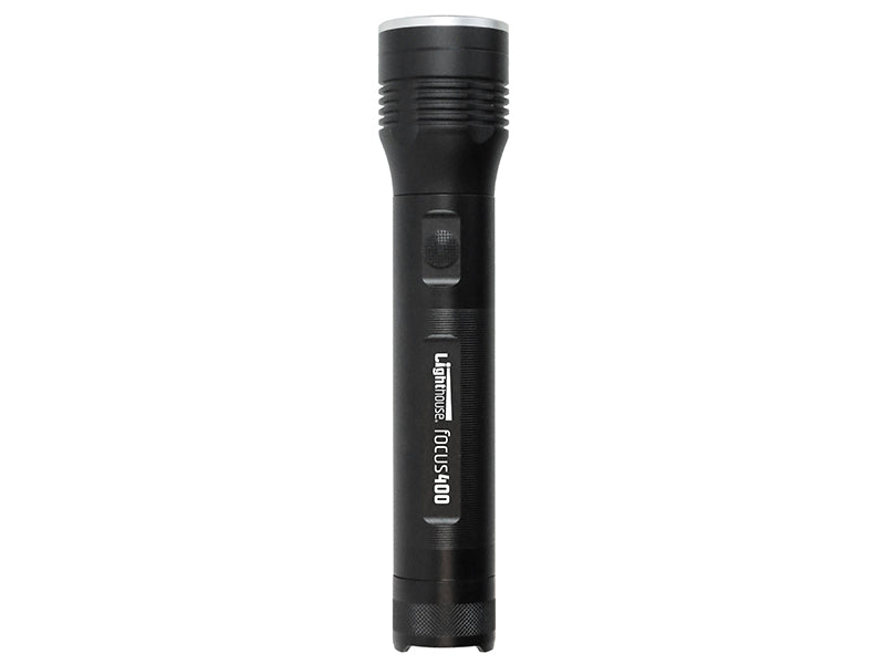 Lighthouse Elite Focus400 LED Torch 400 lumens - 2 x D Cell L/HEFOC400