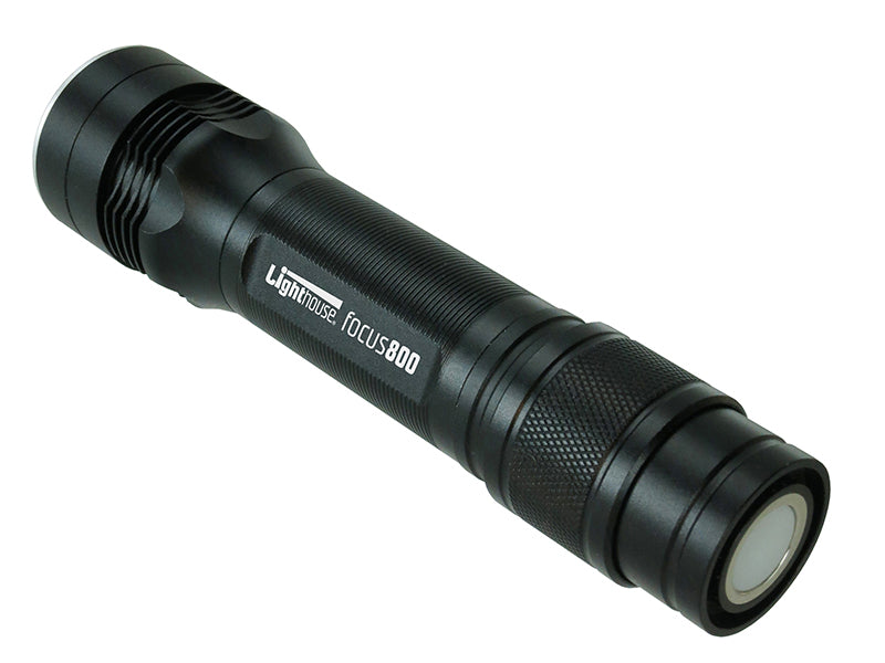 Lighthouse Elite Focus800 LED Torch 800 lumens - Rechargeable USB Powerbank L/HEFOC800