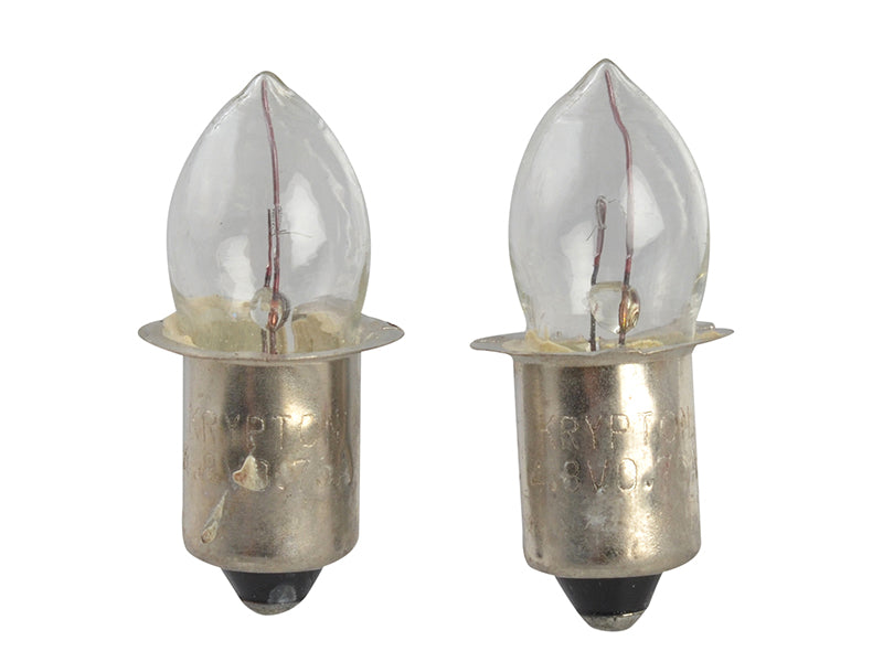 Lighthouse Krypton Bulbs (2) 4.8v Push (T996) L/HT996B