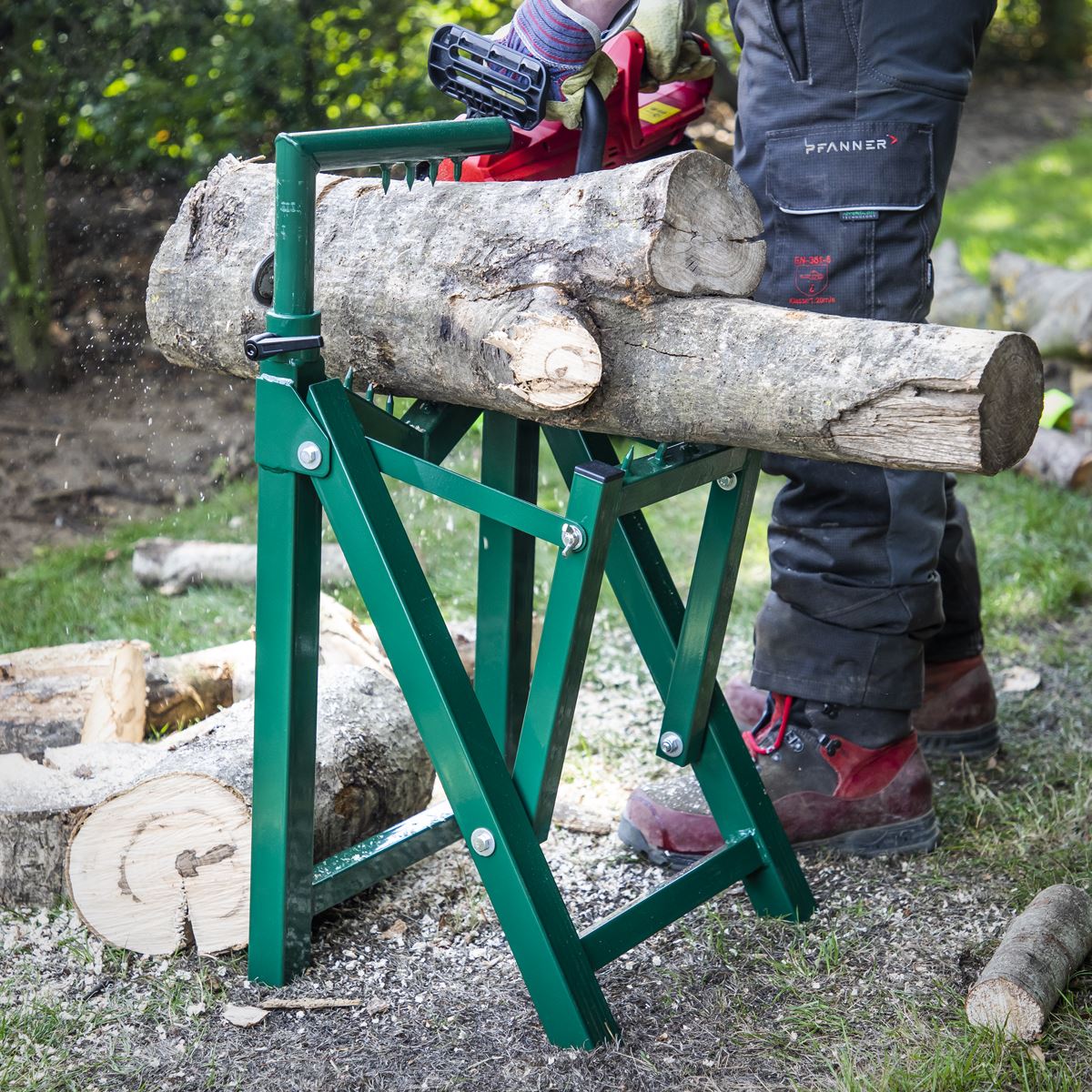 Sealey Heavy-Duty Log Stand �230mm Capacity LC300ST