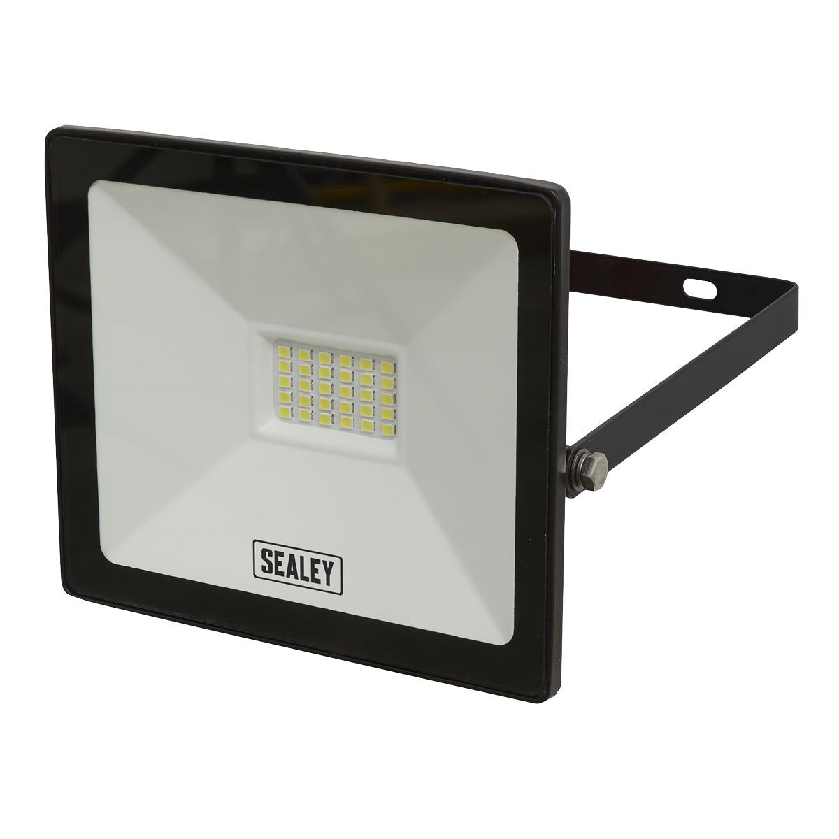 Sealey Extra-Slim Floodlight with Wall Bracket 20W SMD LED LED112