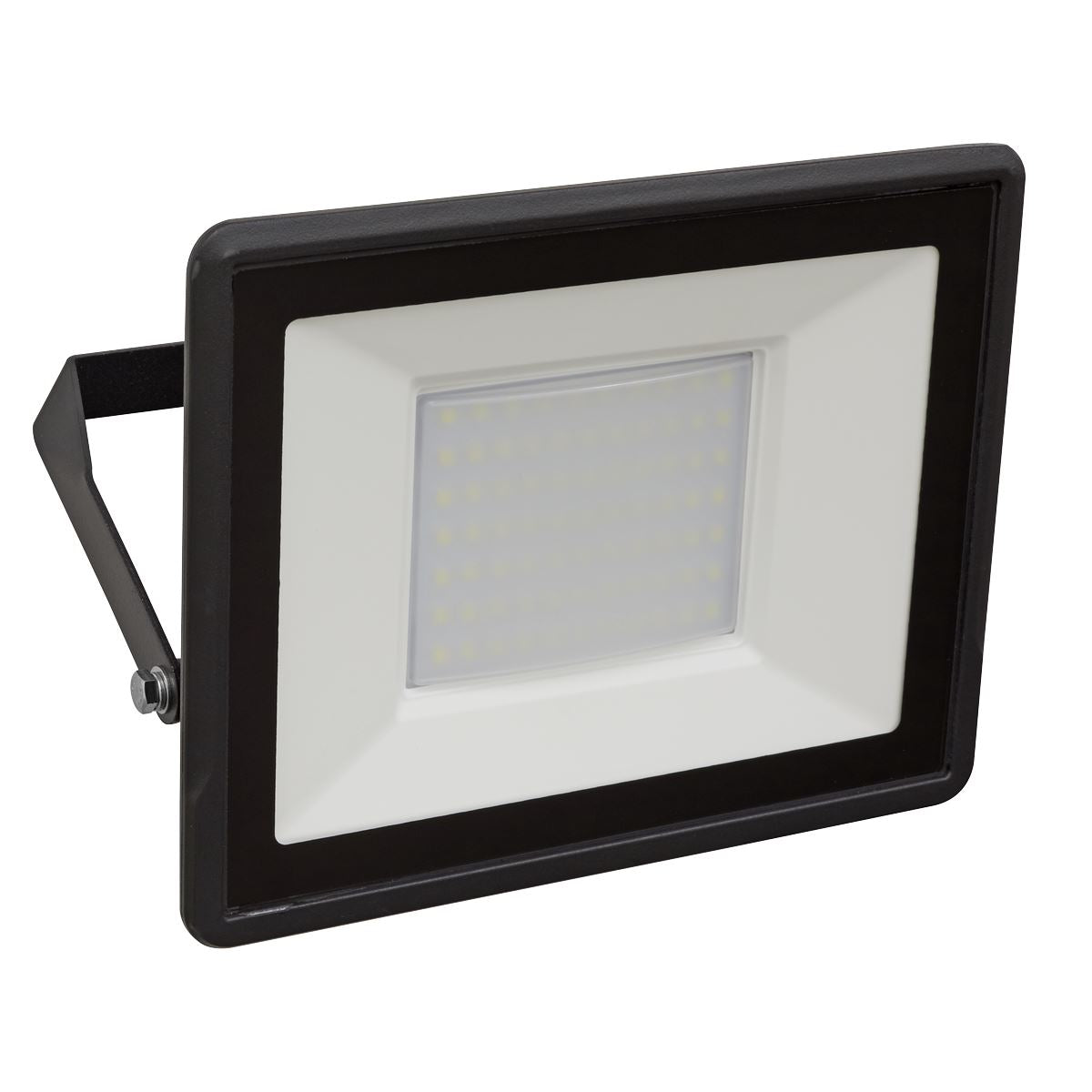 Sealey Extra-Slim Floodlight with Wall Bracket 50W SMD LED 230V LED113