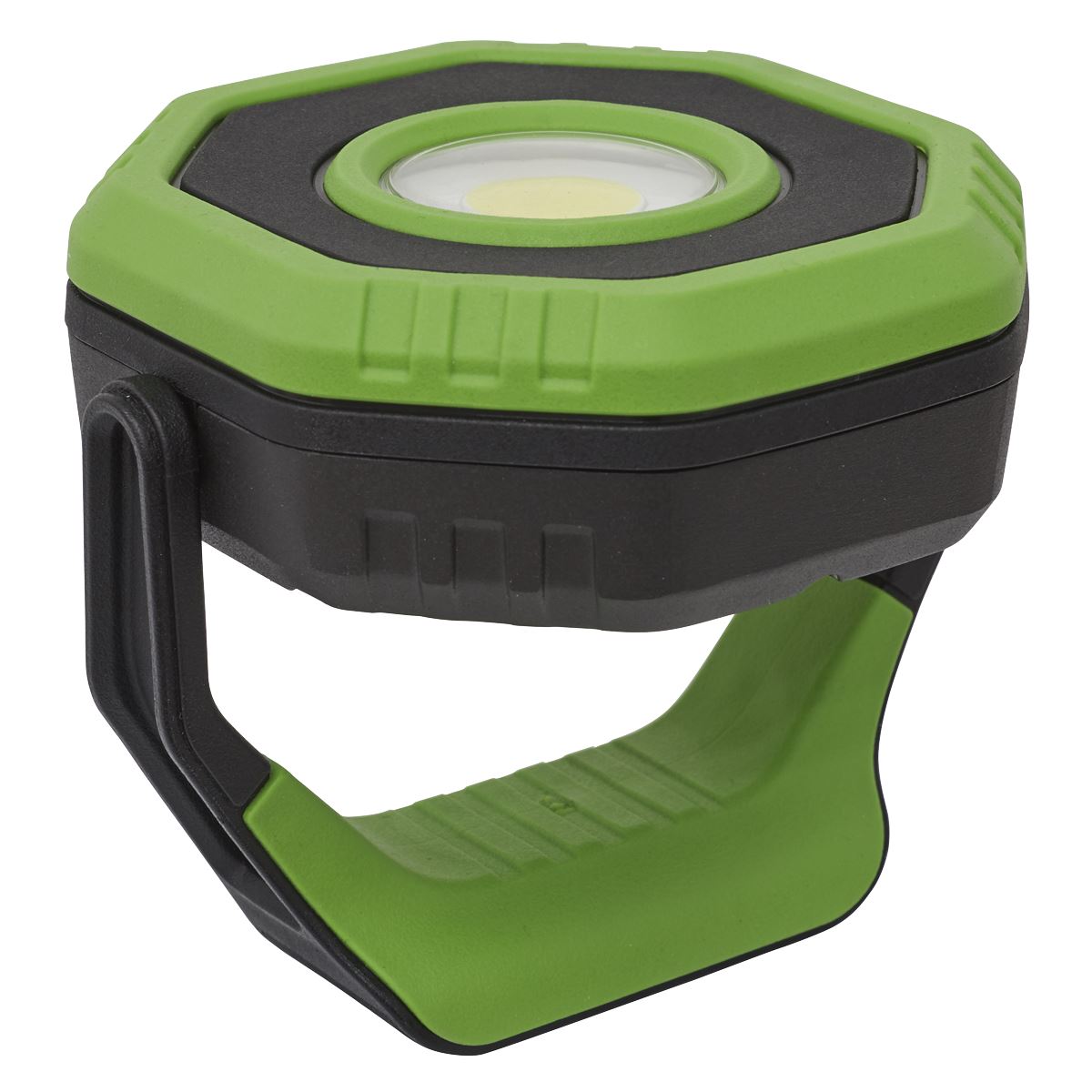 Sealey Rechargeable Pocket Floodlight with Magnet 360� 14W COB LED - Green LED1400P