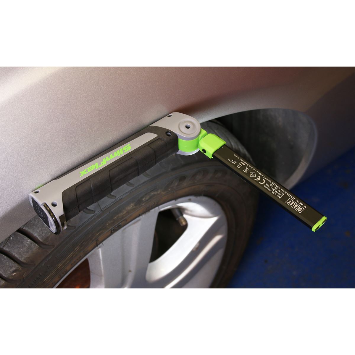 Sealey Rechargeable Slim Folding Inspection Light 4W & 1W SMD LED Lithium-ion LED180