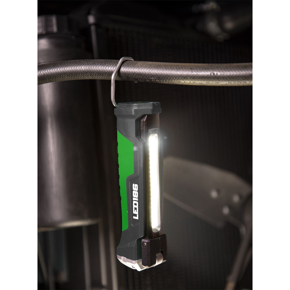 Sealey Rechargeable Slim Folding Inspection Light 6W COB LED & 1W SMD LED Lithium-ion LED186