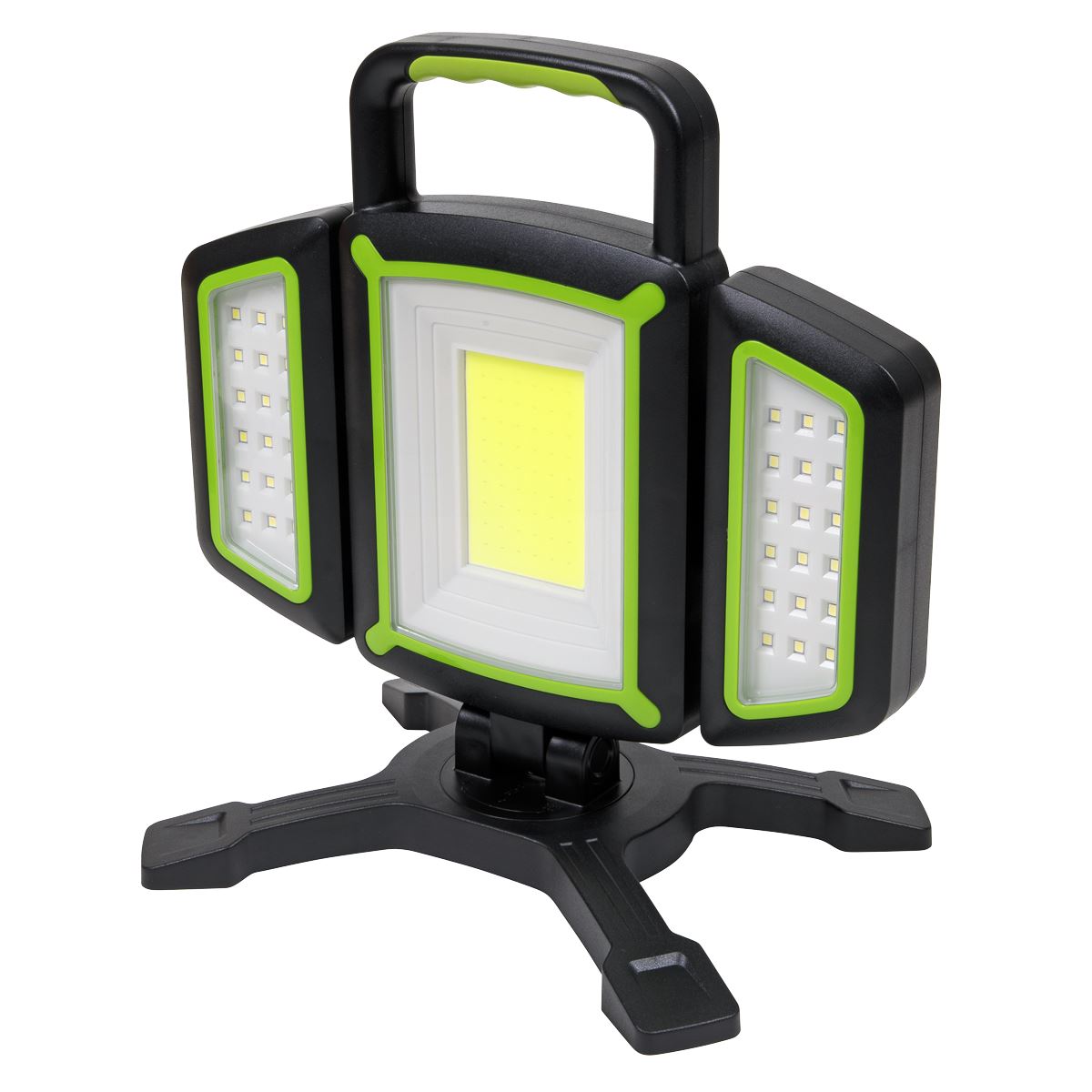 Sealey Rechargeable Flexible Floodlight 18W COB & 9W SMD LED LED18WFL