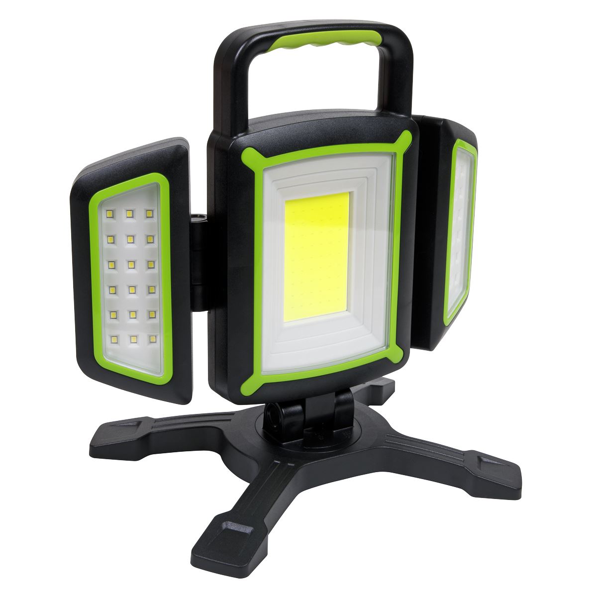 Sealey Rechargeable Flexible Floodlight 18W COB & 9W SMD LED LED18WFL