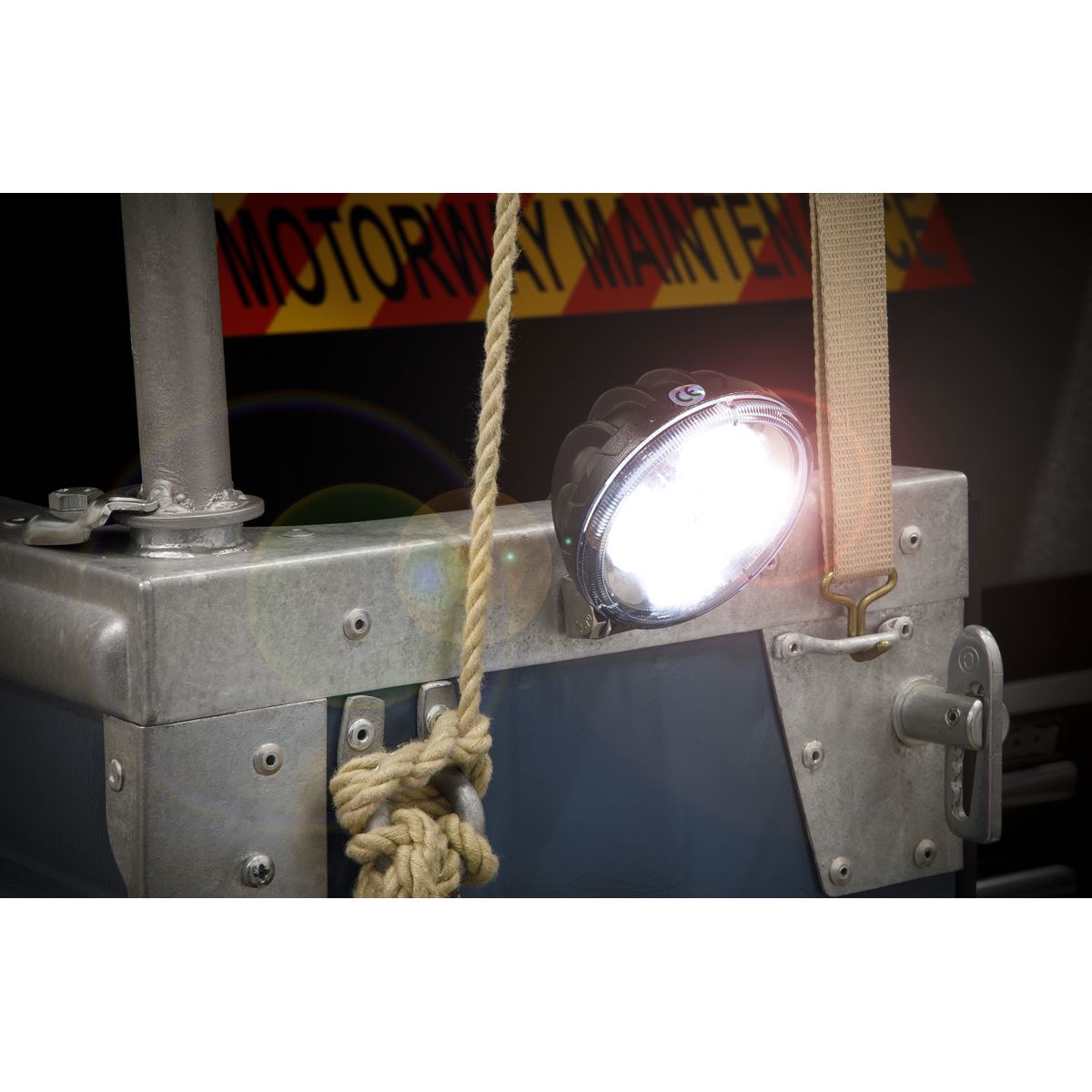 Sealey Round Worklight with Mounting Bracket 12W SMD LED Mini LED1R
