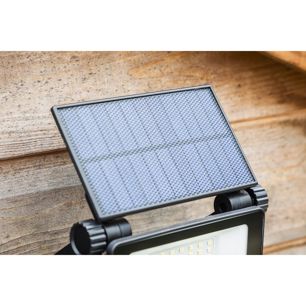 Sealey Extra-Slim Solar Floodlight with Wall Bracket 20W SMD LED LED20S