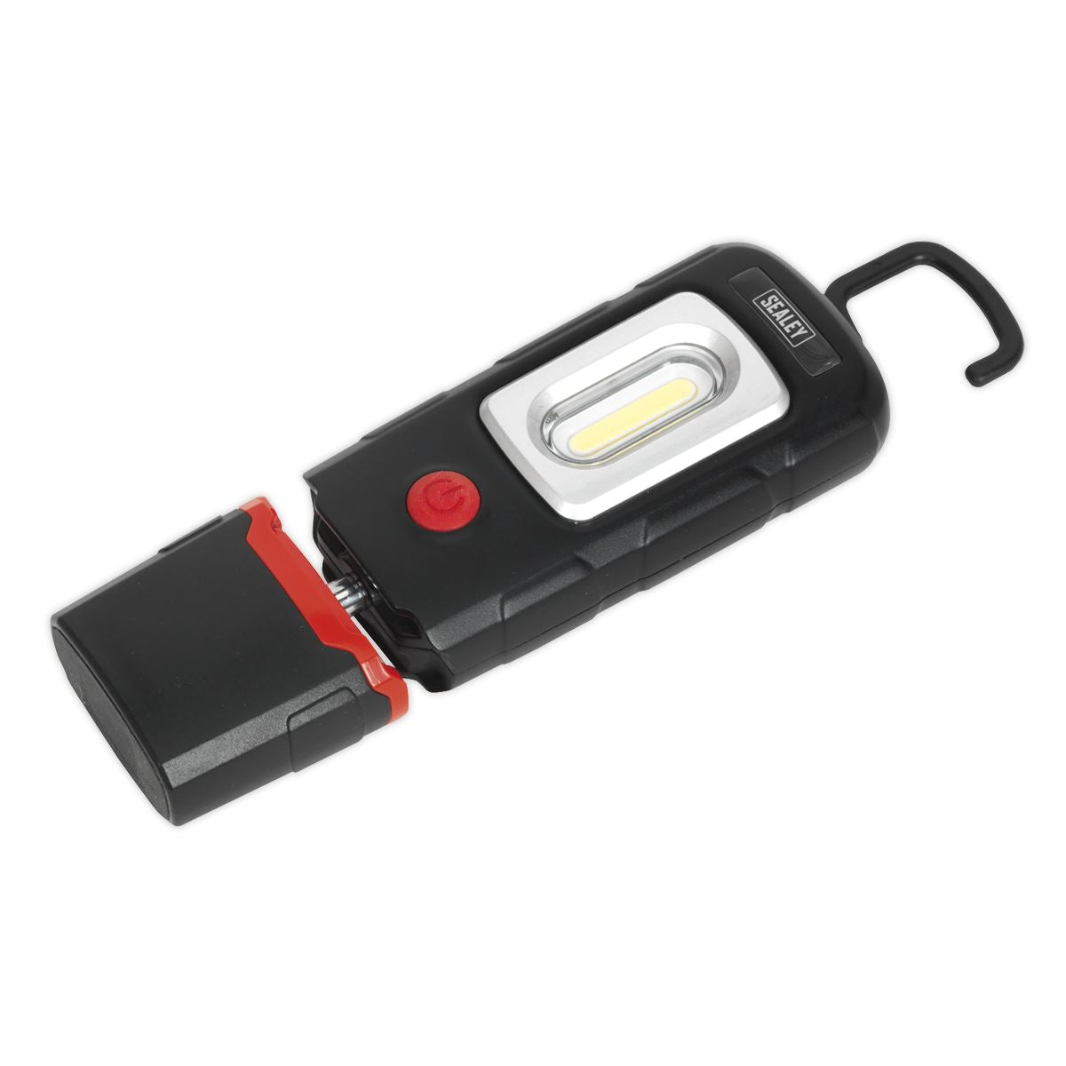 Sealey Rechargeable 360� Inspection Light 3W COB & 1W SMD LED Black Lithium-Polymer LED3601