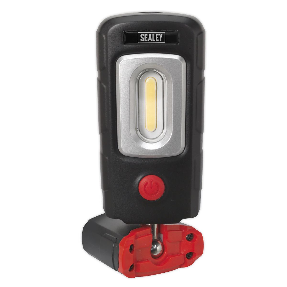 Sealey Rechargeable 360� Inspection Light 3W COB & 1W SMD LED Black Lithium-Polymer LED3601