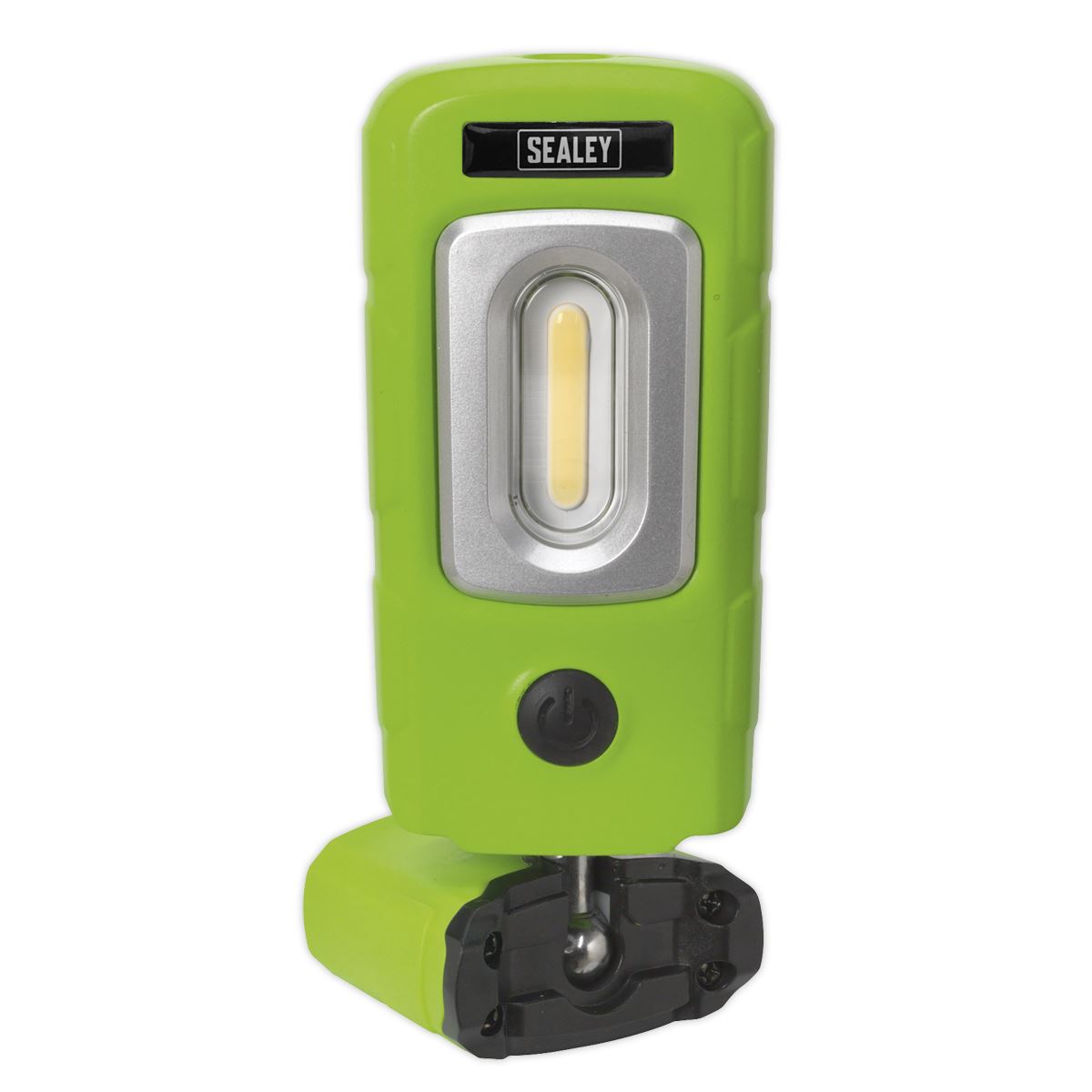 Sealey Rechargeable 360� Inspection Light 3W COB & 1W SMD LED Green Lithium-Polymer LED3601G