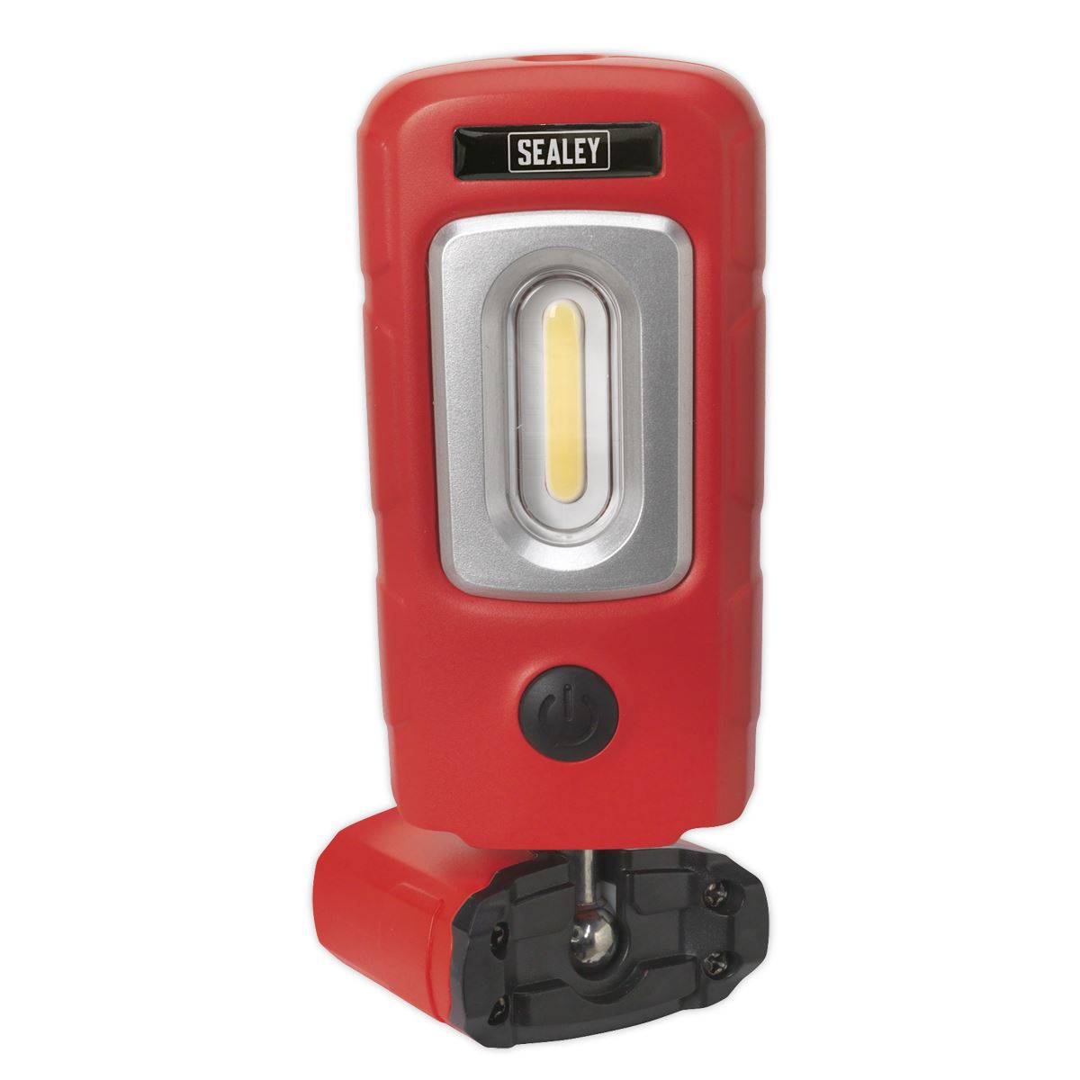 Sealey Rechargeable 360� Inspection Light 3W COB & 1W SMD LED Red Lithium-Polymer LED3601R
