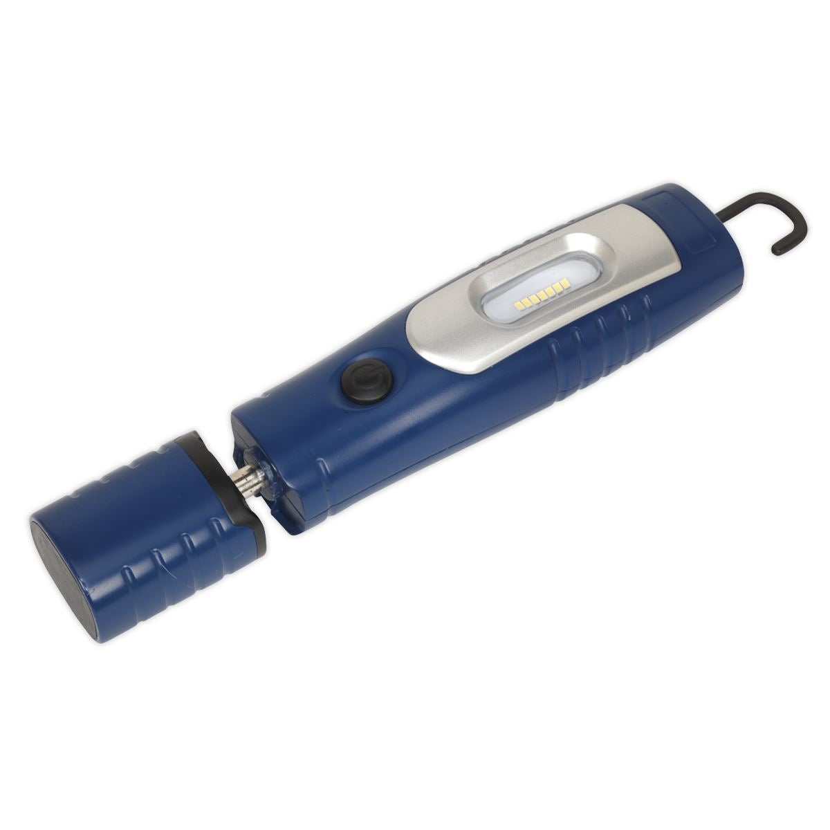 Sealey Rechargeable 360� Inspection Light 7 SMD & 3W SMD LED Blue Lithium-ion LED3602B