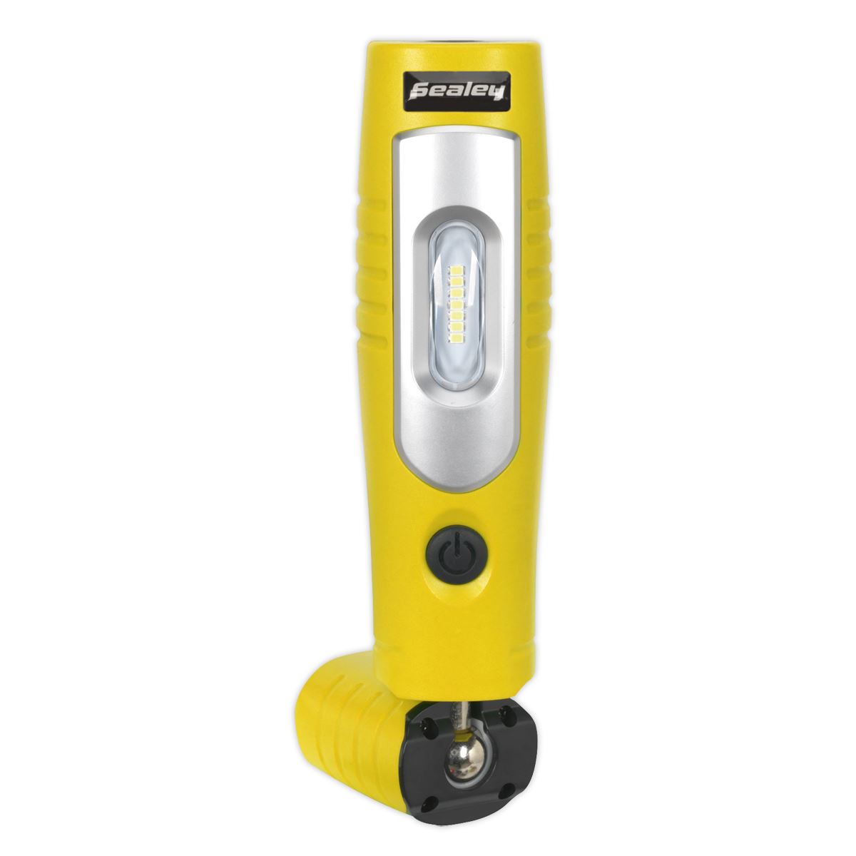 Sealey Rechargeable 360� Inspection Light 7 SMD & 3W SMD LED Yellow Lithium-ion LED3602Y