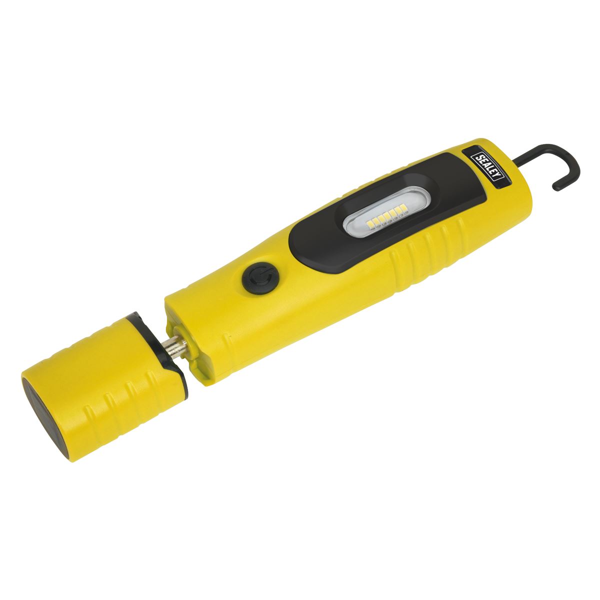 Sealey Rechargeable 360� Inspection Light 7 SMD & 3W SMD LED Yellow Lithium-ion LED3602Y