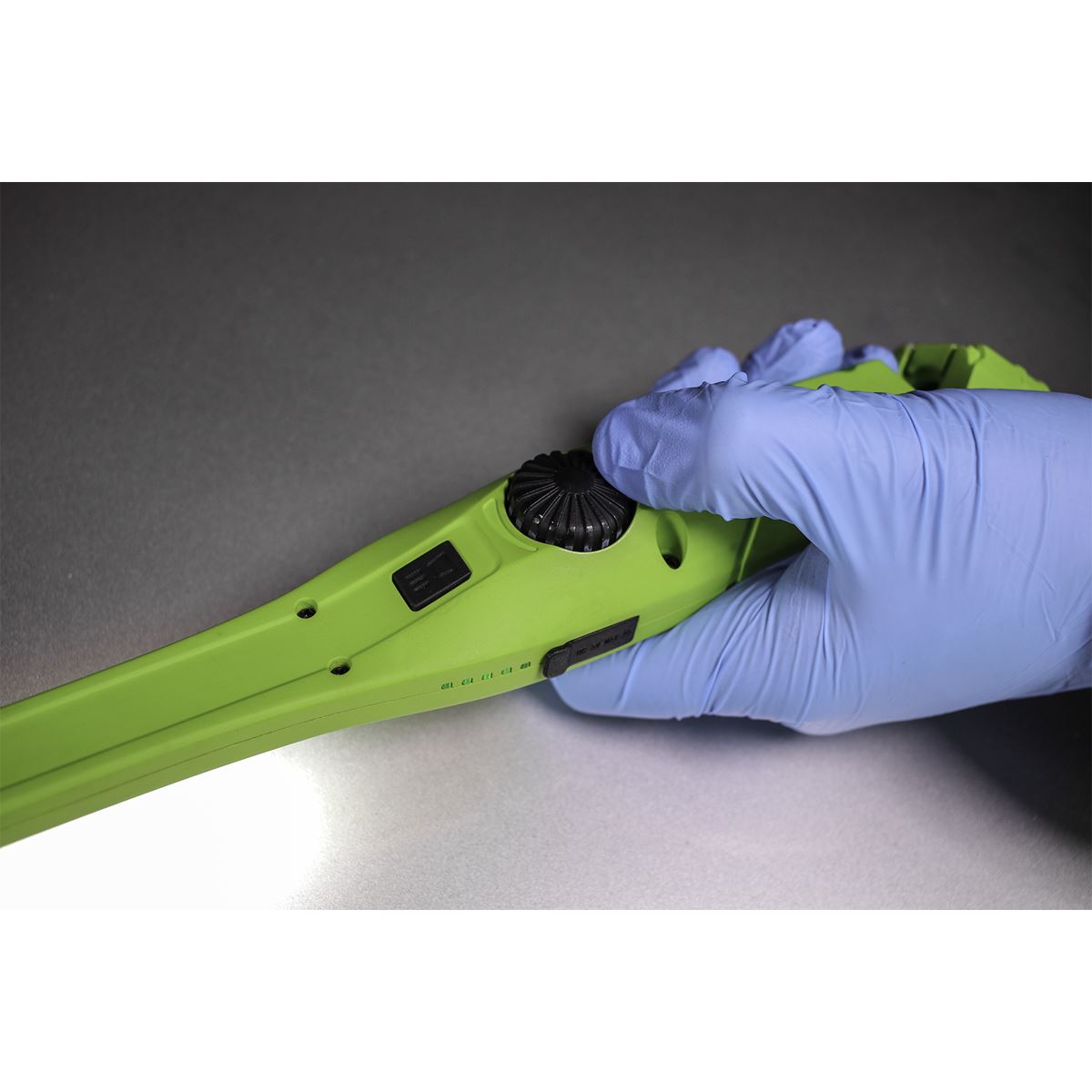 Sealey Rechargeable 360� Slim Inspection Light 8W & 1W SMD LED Green Lithium-ion LED3604G
