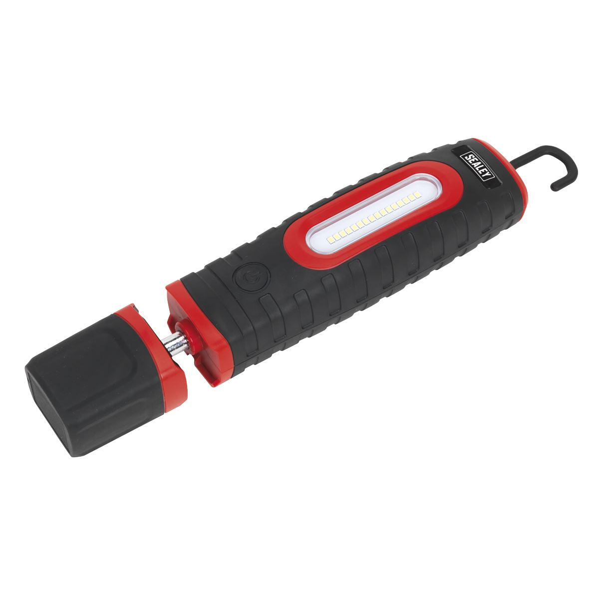 Sealey Rechargeable 360� Inspection Light 16 SMD & 3W SMD LED Black 2 x Lithium-ion LED360PLUS