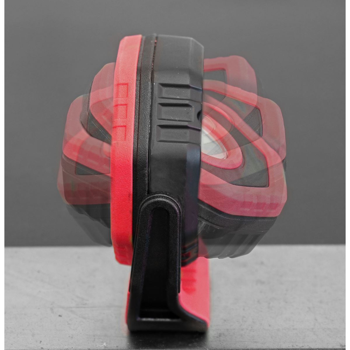 Sealey Rechargeable Pocket Floodlight with Magnet 360� 7W COB LED - Red LED700PR