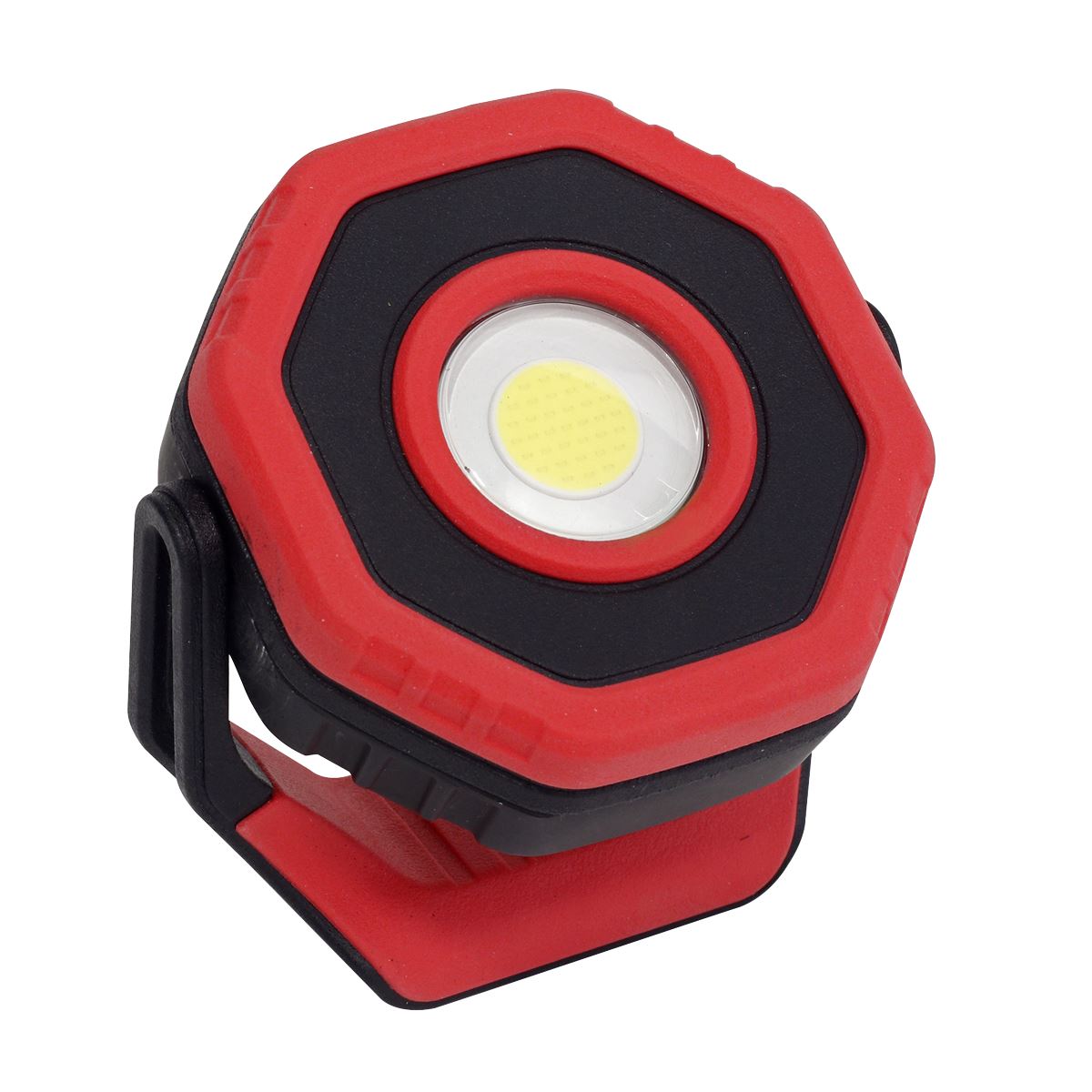 Sealey Rechargeable Pocket Floodlight with Magnet 360� 7W COB LED - Red LED700PR