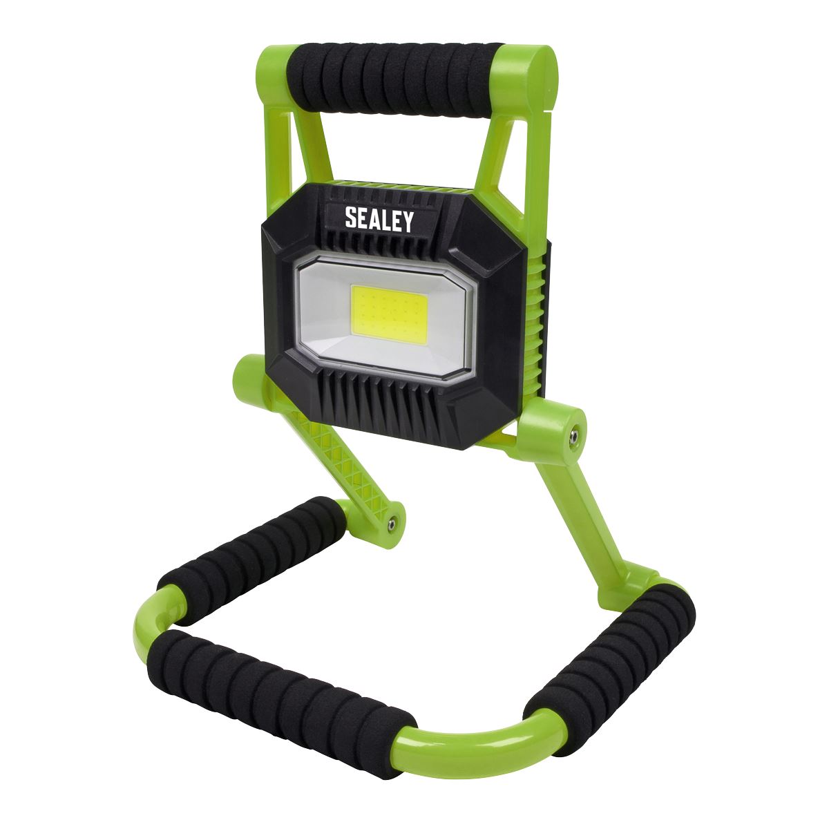 Sealey Rechargeable Portable Fold Flat Floodlight 10W COB LED Lithium-ion LEDFL10W
