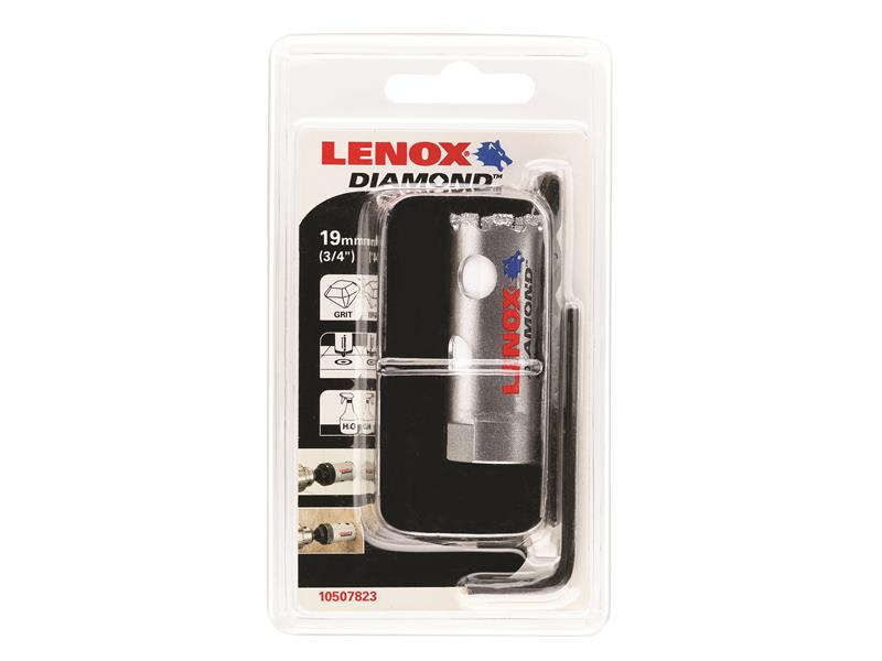 LENOX DIAMOND Holesaw 19mm For Ceramic And Stone LEN10507823