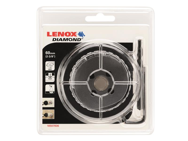 LENOX DIAMOND Holesaw 60mm For Ceramic And Stone LEN10507836