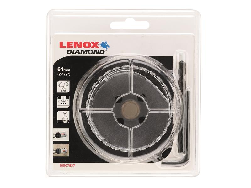 LENOX DIAMOND Holesaw 64mm For Ceramic And Stone LEN10507837