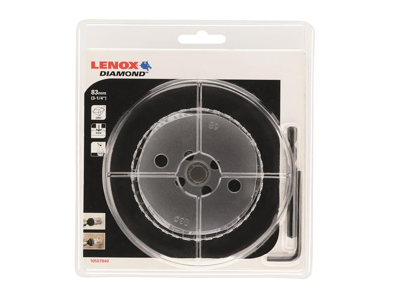 LENOX DIAMOND Holesaw 83mm For Ceramic And Stone LEN10507840