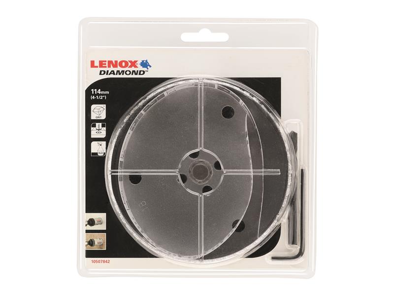 LENOX DIAMOND Holesaw 114mm For Ceramic And Stone LEN10507842