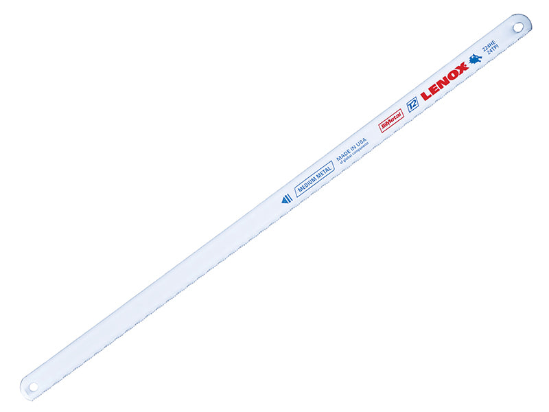 LENOX V224HE Bi-Metal Hacksaw Blades 300 x 13mm 24 TPI (Pack 10) LEN20145