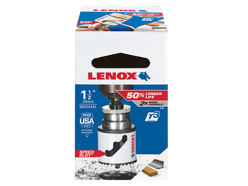 LENOX Bi-Metal Holesaw 38mm LEN30024